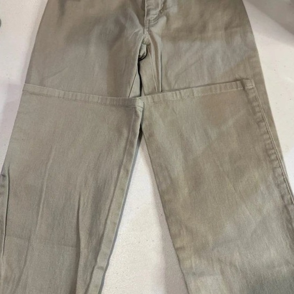 Dickies Womens Khaki Chino Pants Straight Leg Twill Work Trousers Tan size 3